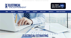 Desktop Screenshot of electricalenlightenment.com